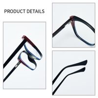 TR90 plastic frame or glasses with blue light protection, with spring hinges FA87229