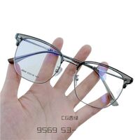 Combined frame (metal + TR90) with Blue Ray Cut protection lenses MAMO 9569