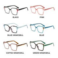 Plastic frame with anti-blue light protection lenses, with spring hinges Elit 6594-EL