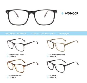 Plastic acetate eyeglasses frame WD1650P