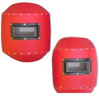 Protective welding cardboard mask with aluminum edging