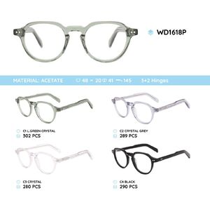 Plastic acetate eyeglasses frame WD1618P