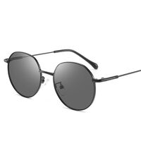 Очки металлические фотохромные с защитой от синего света 9686-GT