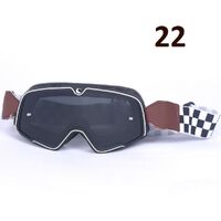 Safety shockproof sports goggles 复古风镜