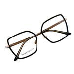 Combined frame (metal + TR90) or glasses with blue light protection, with spring hinges FA87089 