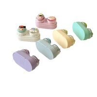 Mini soft contact lens kit retractable W-CT47英文娃脸