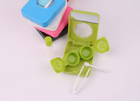 Contact lens kit with mirror and tweezers K61