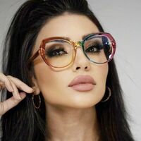 Очки пластиковые TR90 женские с защитой от синего света TR5013-PN