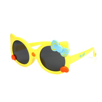 Polarized silicone sunglasses with UV400 protection for kids T22053