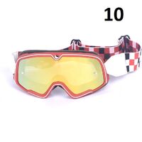 Safety shockproof sports goggles 复古风镜