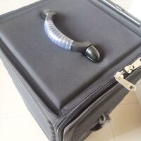 Передвижной бокс (ящик, чемодан, кейс, кофр, органайзер, витрина) на колёсах для оправ и очков на 192 места JS-C220921