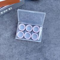 Mini soft contact lens kit with 3 containers J1-6多副磨砂套装