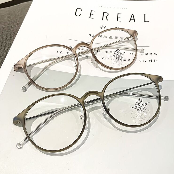 Очки пластиковыеTR90 KY1180 с футляром, защитой Blue ray cut