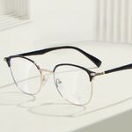 Metal frame MAMO with Blue Ray Cut protection lenses H5627
