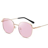 Очки металлические фотохромные с защитой от синего света 9714-GT