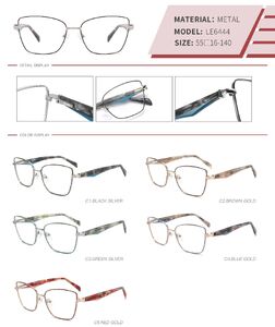 Metal frame with spring hinges LE6444-DA