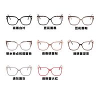 Очки комбинированные (металл + TR90) женские с защитой от синего света TR95811-TR5034-PN