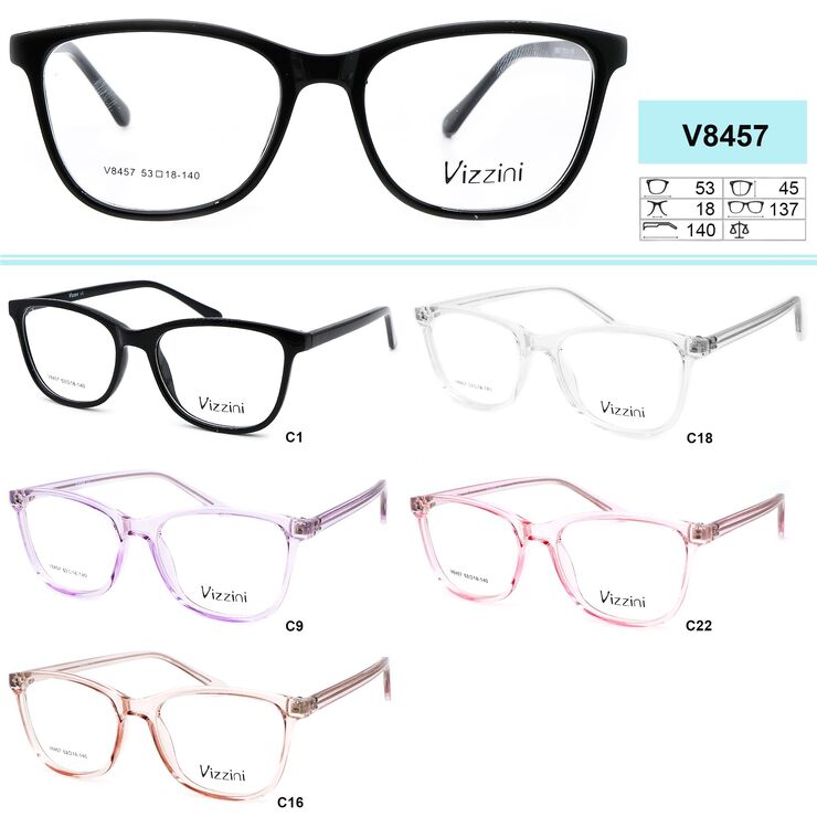 Plastic frames for glasses VIZZINI V8457
