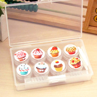 Mini set with contact lens cases HQ4Cake, 4pcs
