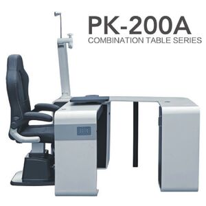 Ophthalmologist workstation, combined table + chair PK-200A, tabletop 1100*400 mm