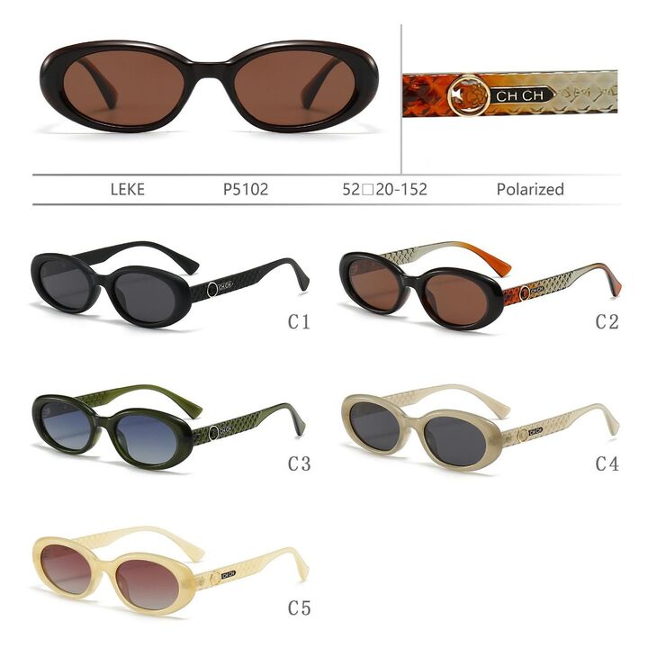 Polarized plastic sunglasses Leke P5102