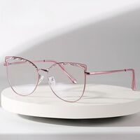 Очки металлические с защитой от синего света 9751-GT