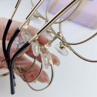 Оправа металлическая, линзы с Blue Block покрытием SANTA 1932