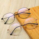 Metal glasses with blue light and UV protection 9622-2-GT