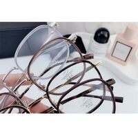 Hybrid frame, metal + TR90, with Blue Block coating SANTA 01213