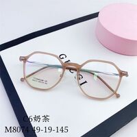 Hybrid frame, metal + TR90, with Blue Block coating SANTA M8074