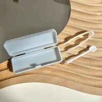 Пинцет пластиковый с палочкой в индивидуальной упаковке в цветной коробочке MT200