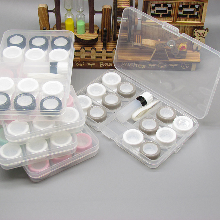 Mini set with contact lens cases XF1598, 6pcs
