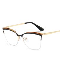 Очки металлические с защитой от синего света 9706-GT