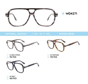 Plastic acetate eyeglasses frame for women WD4271