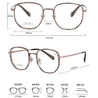 Оправа сверхлёгкая титановая + пластик TR90 MAMO T23119