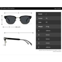 Plastic retro sunglasses Elit 1118-EL