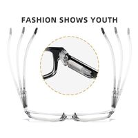 Plastic reading glasses KY888 with Blue ray cut protection, diopters from +1.00 to +4.00, RMC=62-64