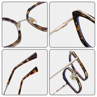 TR90 plastic frame or glasses with blue light protection, with spring hinges FA87264