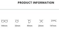 Очки пластиковые TR90 с защитой от синего света Blue Block FENQI F8064