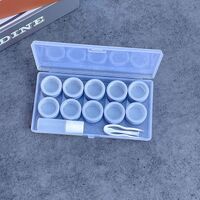 Мини-набор для мягких контактных линз + 5 контейнеров для хранения J1-6多副磨砂套装