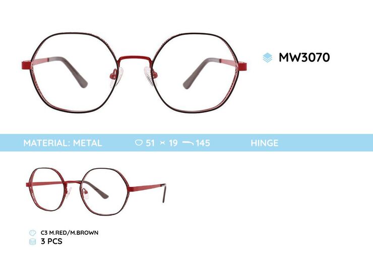 Оправа металлическая MW3070