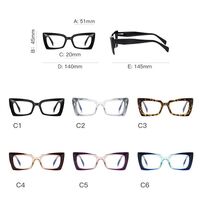 Plastic TR90 frames for glasses with Blue Ray Cut protection and flex hinges FOCUS FCS2164