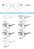 TR90 plastic eyeglasses frame MU03-06
