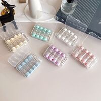 Набор для мягких контактных линз + 4 контейнеров для хранения W-XS四副装RGP
