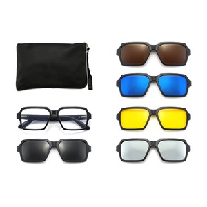 El Dorado frames with polarized sunshades set (clip-on) on magnet 2336 (5 pieces) 