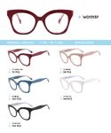 Plastic frames for glasses acetate material WD1313P