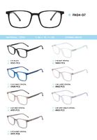 TR90 plastic eyeglasses frame FK04-07
