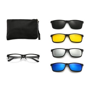 El Dorado frames with polarized sunshades set (clip-on) on magnet 2293 (5 pieces) 