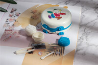 Набор - устройство для очистки мягких контактных линз (A set for cleaning soft contact lenses) HL03