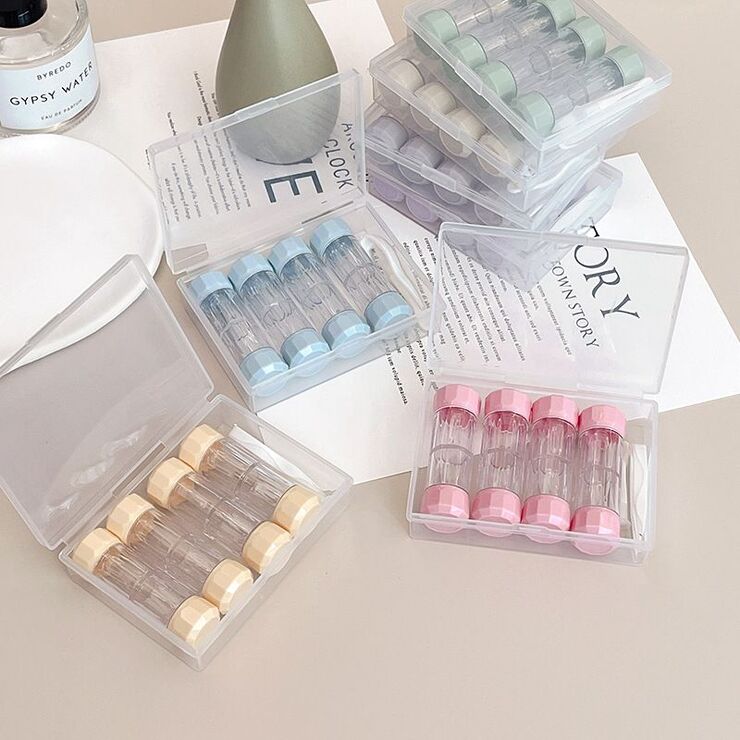 Набор для мягких контактных линз + 3 контейнеров для хранения Y-SS4四副装RGP